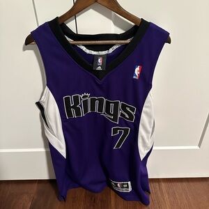 Jimmer Fredette #7 Sacramento Kings Purple Basketball Jersey